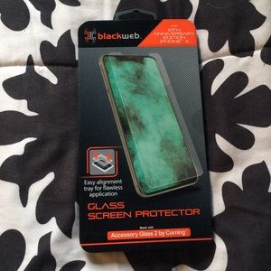 Brand new iPhone X glass screen protector